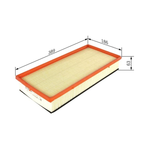 Luftfilter Bosch F026400182 für Audi Porsche VW