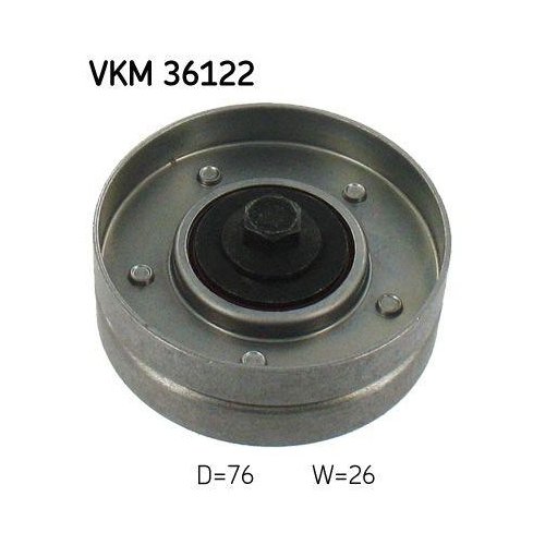 Umlenk /führungsrolle Keilrippenriemen Skf VKM 36122 für Volvo Links Oben