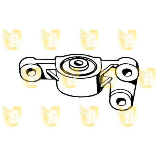Lagerung Motor Unigom 395361 f&uuml;r Fiat Lancia Getriebeseitig