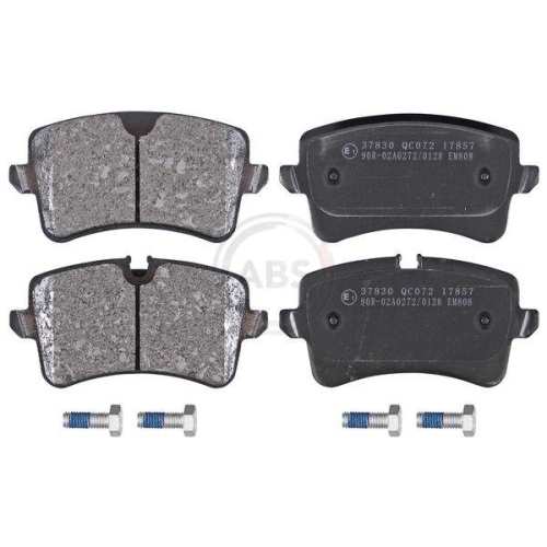 Bremsbelagsatz Scheibenbremse A.b.s. 37830 f&uuml;r Audi Porsche Vag Hinterachse