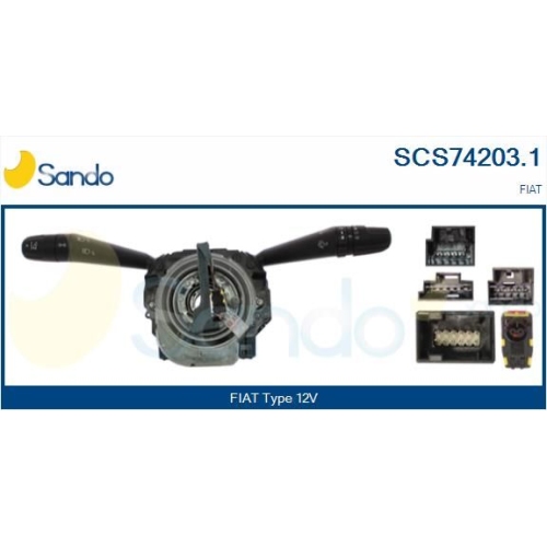 Lenkstockschalter Sando SCS74203.1 für Fiat Für Fahrzeuge Mit Obd