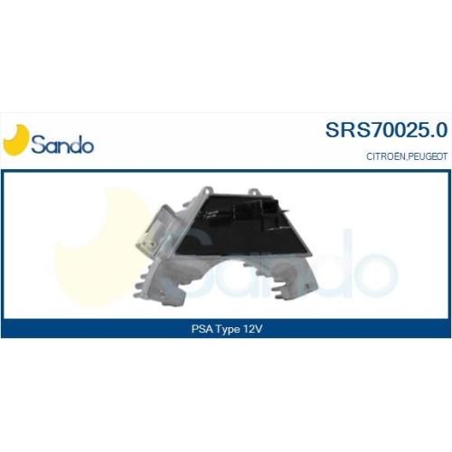 Widerstand Innenraumgebl&auml;se Sando SRS70025.0 f&uuml;r Citro&euml;n/peugeot