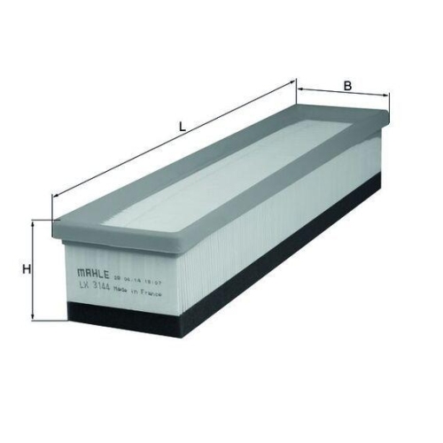 Luftfilter Mahle LX 3144 f&uuml;r Renault Dacia