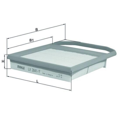 Luftfilter Mahle LX 2841/7 f&uuml;r Mercedes Benz Mercedes Benz
