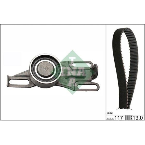 Zahnriemensatz Schaeffler Ina 530 0019 10 für Citroën Peugeot
