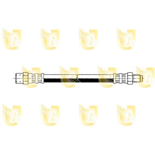 Bremsschlauch Unigom 378895 für Alfa Romeo Mercedes Benz Mercedes Benz Hinten