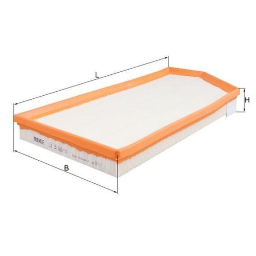 Luftfilter Mahle LX 3188/11 f&uuml;r Mercedes Benz Mercedes Benz