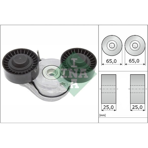 Riemenspanner Keilrippenriemen Ina 534 0696 10 f&uuml;r Jaguar Land Rover