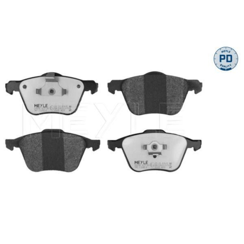 Bremsbelagsatz Scheibenbremse Meyle 0252359018PD f&uuml;r Volvo Vorderachse