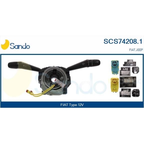 Steering Column Switch Sando SCS74208.1 for Fiat Jeep For Vehicles With Obd