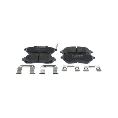 Bremsbelagsatz Scheibenbremse Bosch 0986494653 f&uuml;r Daihatsu Subaru Vorderachse