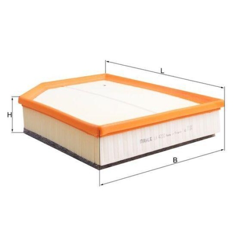 Luftfilter Mahle LX 4233 f&uuml;r Volvo