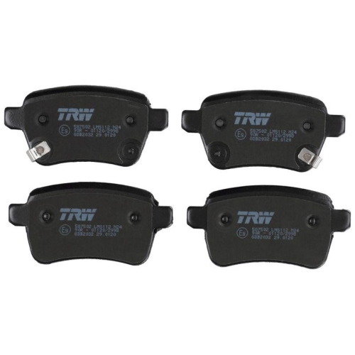 Bremsbelagsatz Scheibenbremse Trw GDB2032 f&uuml;r Fiat Hinterachse