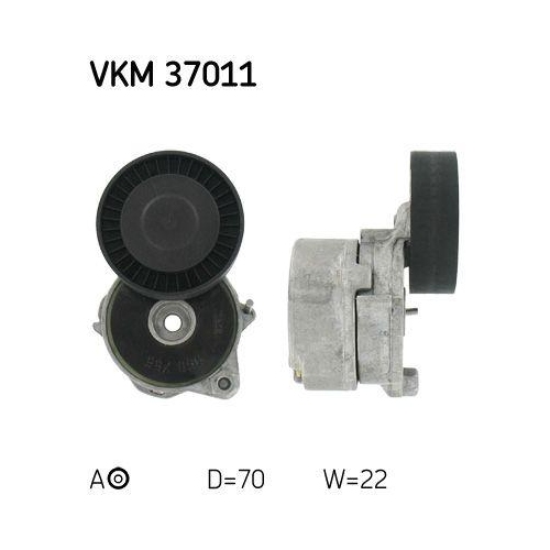 Riemenspanner Keilrippenriemen Skf VKM 37011 für MG Rover Land Rover Mitte