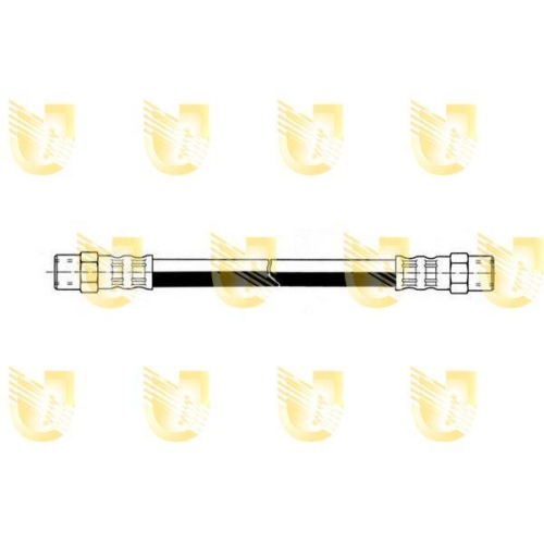 Bremsschlauch Unigom 379058 f&uuml;r VW Vorne