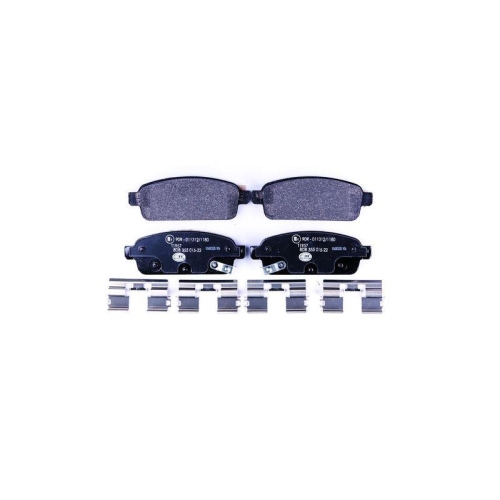 Bremsbelagsatz Scheibenbremse Hella 8DB 355 015-221 f&uuml;r Opel Vauxhall Chevrolet