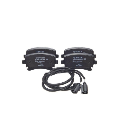 Bremsbelagsatz Scheibenbremse Bosch 0986494669 f&uuml;r VW