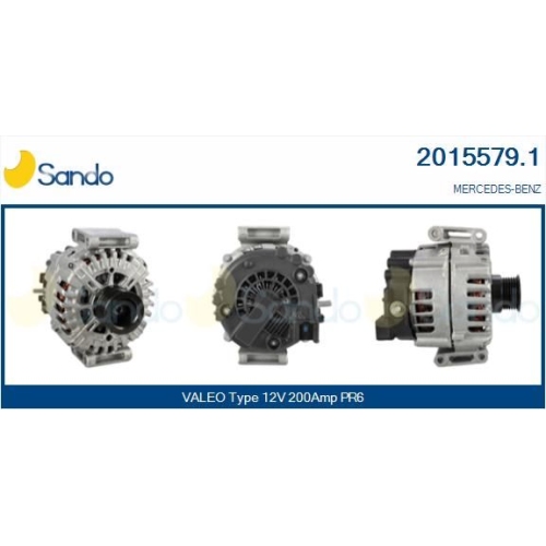 Generator Sando 2015579.1 f&uuml;r Mercedes Benz Mercedes Benz Mercedes Benz