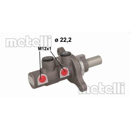Hauptbremszylinder Metelli 05-1150 f&uuml;r Hyundai Kia