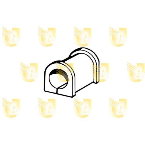 Lagerbuchse Stabilisator Unigom 391068 f&uuml;r Citro&euml;n Peugeot Renault