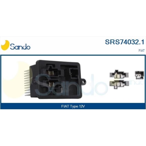 Widerstand Innenraumgebläse Sando SRS74032.1 für Fiat