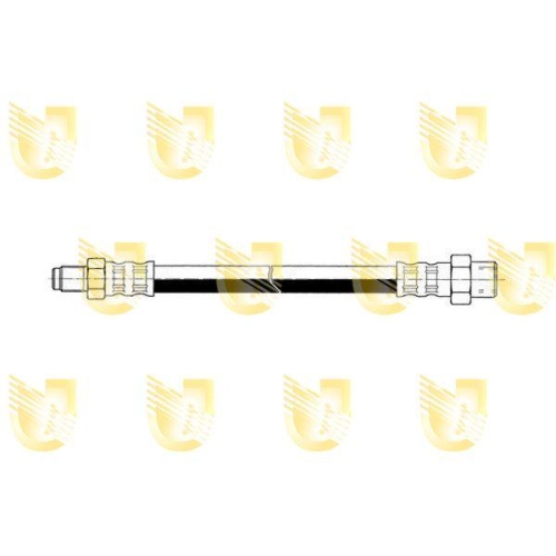 Bremsschlauch Unigom 379088 f&uuml;r Mercedes Benz Mercedes Benz Vorne
