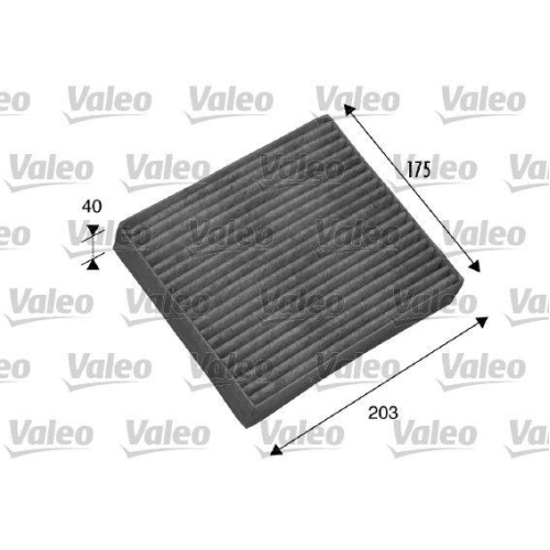 Filter Innenraumluft Valeo 698802 Valeo Protect f&uuml;r Mitsubishi Smart