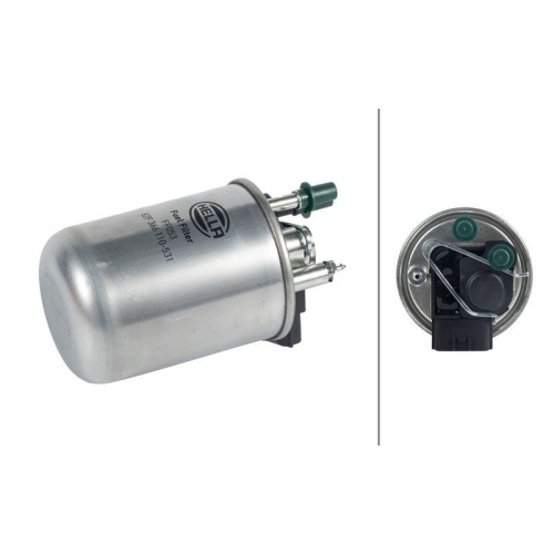 Kraftstofffilter Hella 8ZF 366 110-531 f&uuml;r Nissan