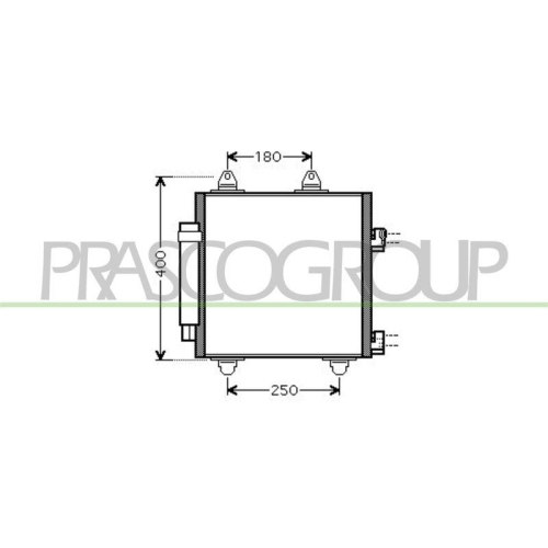 Kondensator Klimaanlage Prasco CI201C001 Prascoselection f&uuml;r Citro&euml;n Peugeot