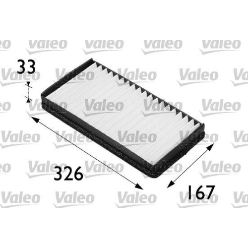 Filter Innenraumluft Valeo 698203 Valeo Essential f&uuml;r Peugeot Porsche