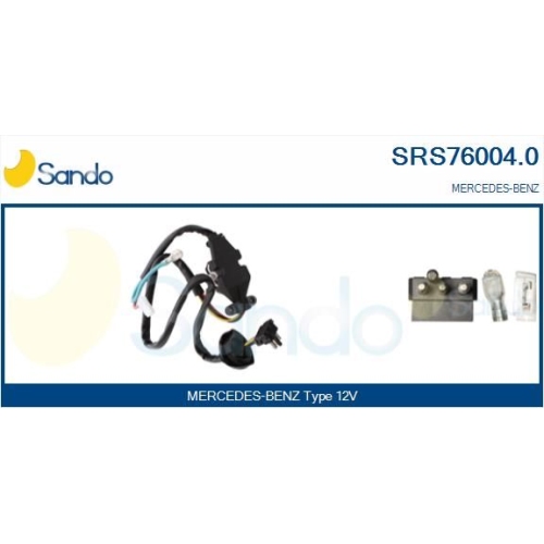 Widerstand Innenraumgebl&auml;se Sando SRS76004.0 f&uuml;r Mercedes Benz Mercedes Benz