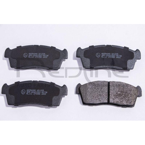 Bremsbelagsatz Scheibenbremse Red-line 27SZ019 für Mitsubishi Suzuki Vorderachse