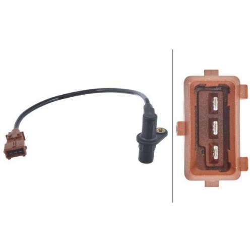 Impulsgeber Kurbelwelle Hella 6PU 009 146-181 für Citroën Peugeot Hitachi