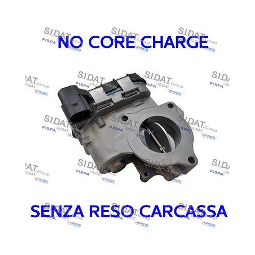 Drosselklappenstutzen Sidat 88.388R für Alfa Romeo Chrysler Fiat Lancia Jeep