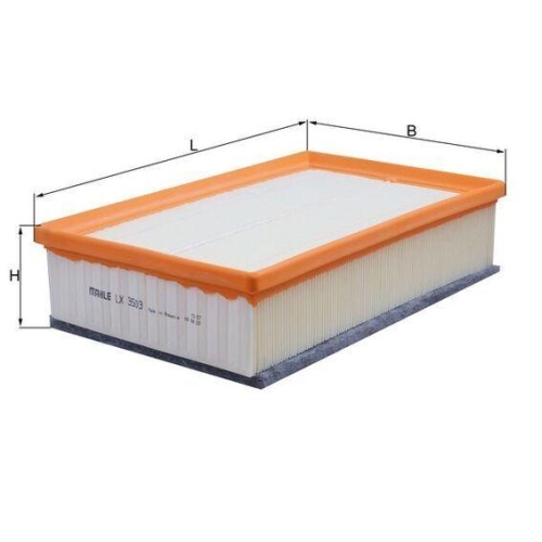Luftfilter Mahle LX 3503 f&uuml;r Audi Ford Seat Skoda VW Cupra