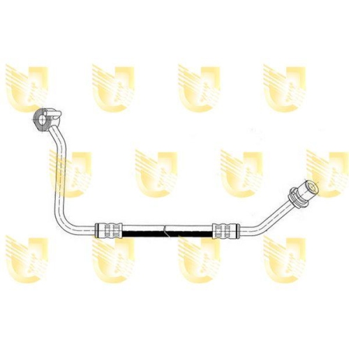 Bremsschlauch Unigom 379309 f&uuml;r Ford Vorderachse Rechts