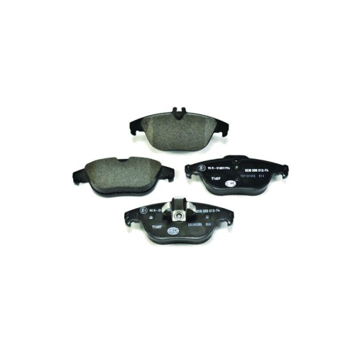 Bremsbelagsatz Scheibenbremse Hella 8DB 355 012-741 für Mercedes Benz Evobus