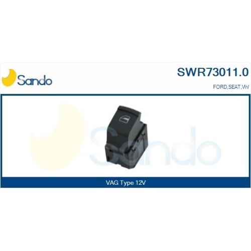 Schalter Fensterheber Sando SWR73011.0 für Ford Vag Beifahrerseitig