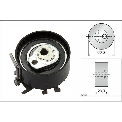 Spannrolle Zahnriemen Schaeffler Ina 531 0404 10 für Nissan Renault Dacia