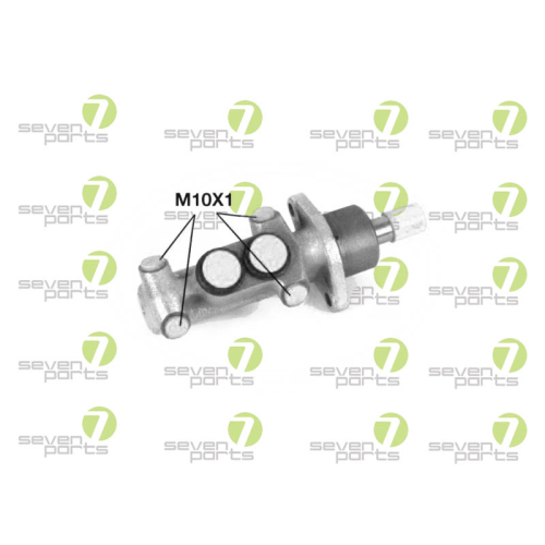 Hauptbremszylinder 7 Seven Parts SVI57790 f&uuml;r