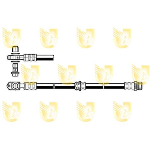 Bremsschlauch Unigom 378120 für VW Vorne