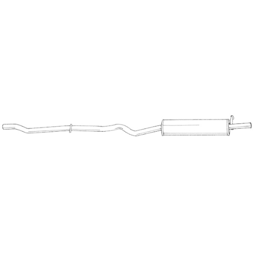 Endschalldämpfer Sigam 12626 für Fiat