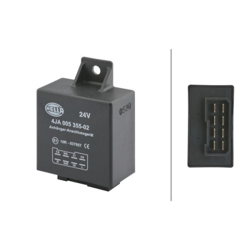 Time Delay Relay Trailer Hitch Hella 4JA 005 355-021 for Aebi Auwärter Iveco Man