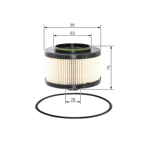 Kraftstofffilter Bosch F026402083 f&uuml;r Chrysler Fiat Mercedes Benz Mercedes Benz
