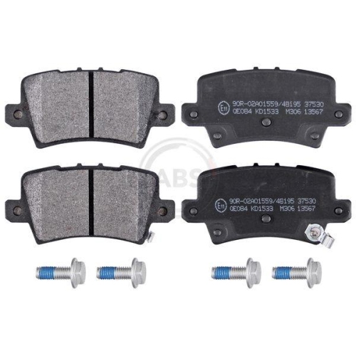 Bremsbelagsatz Scheibenbremse A.b.s. 37530 f&uuml;r Honda Hinterachse