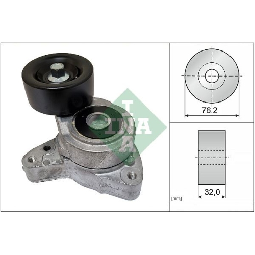 Riemenspanner Keilrippenriemen Ina 534 0283 10 f&uuml;r Honda Acura
