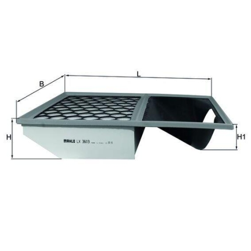 Luftfilter Mahle LX 3603 f&uuml;r Iveco