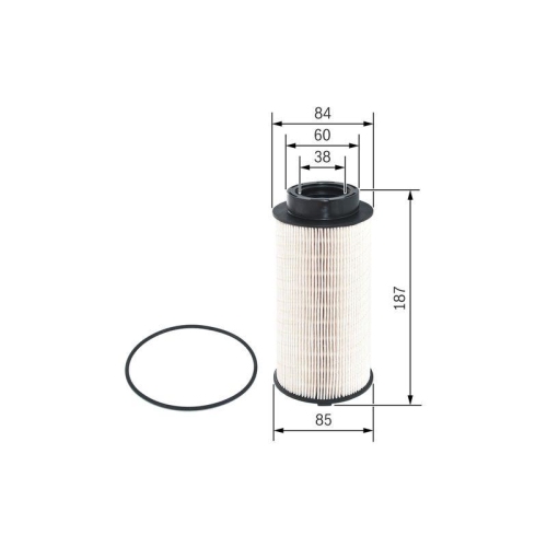 Kraftstofffilter Bosch F026402100 f&uuml;r Renault Scania