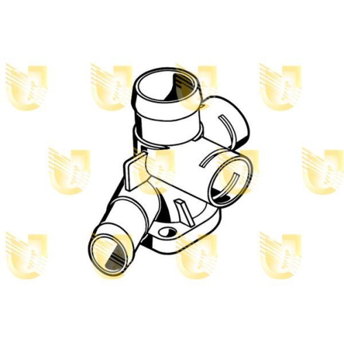Kühlmittelflansch Unigom 341831 für Seat VW