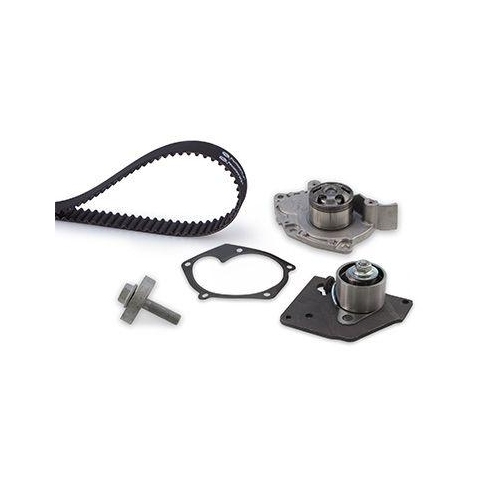 Wasserpumpe + Zahnriemensatz Gates KP15610XS Powergrip&trade; f&uuml;r Renault